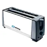 Tostadora Vitta 1400W 4 Panes 6 Niveles De Temperatura Metal