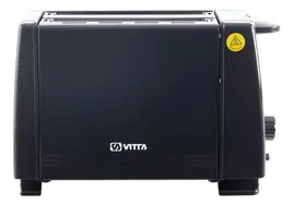 Tostadora Electrica 900W 2 Panes 6...
