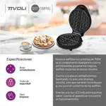 Waflera Tivoli 750w Calentamiento Rápido - Antiadherente