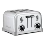 Tostador metálico de 4 Rebanadas CPT-180 de Cuisinart®