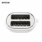 Tostadora eléctrica enova 750W 2 posiciones Blanca
