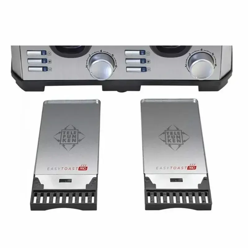 Tostadora Eléctrica Telefunken Easytoast Pro 1450w 4 Panes