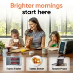 Tostadora Inteligente R180 Connect 2-Slice con Pantalla