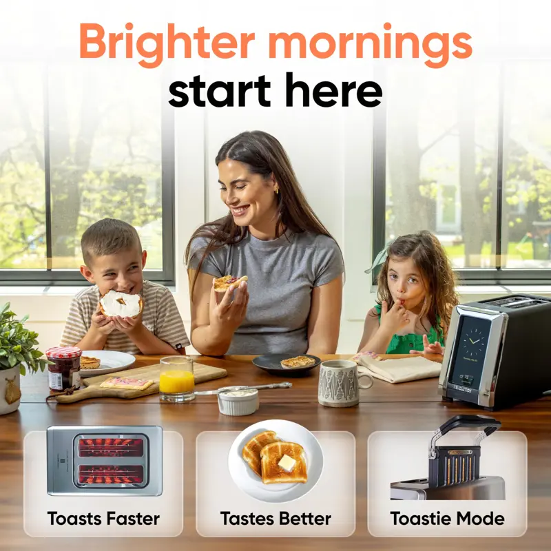 Tostadora Inteligente R180 Connect 2 Slice con Pantalla