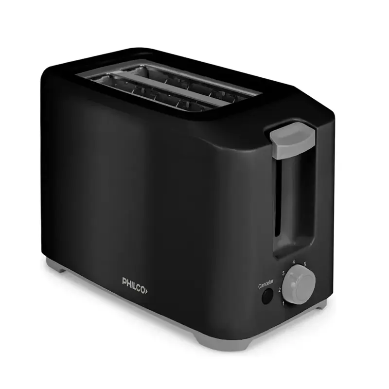 Tostadora Philco To20bp 2 Rebanadas 700w Color Negro