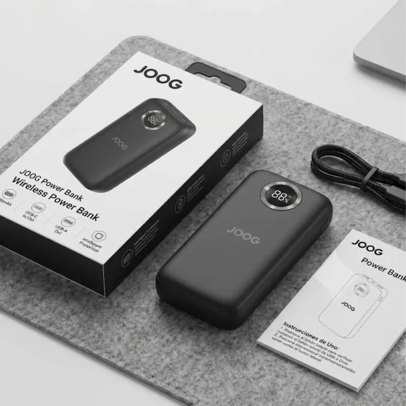 Cargador Portatil Wireless Powerbank 10k
