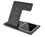 Cargador Inalambrico Carrello 3 En 1 Celular Reloj Auricular