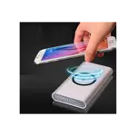 Cargador Portatil Power Bank Doble Inalambrico Qi 10000 Mah - BLANCO