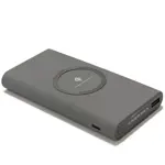 Cargador Portatil Power Bank Doble Inalambrico Qi 10000 Mah - GRIS 