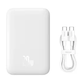 Cargador Portátil Inalámbrico Blanco  Power Bank Car...