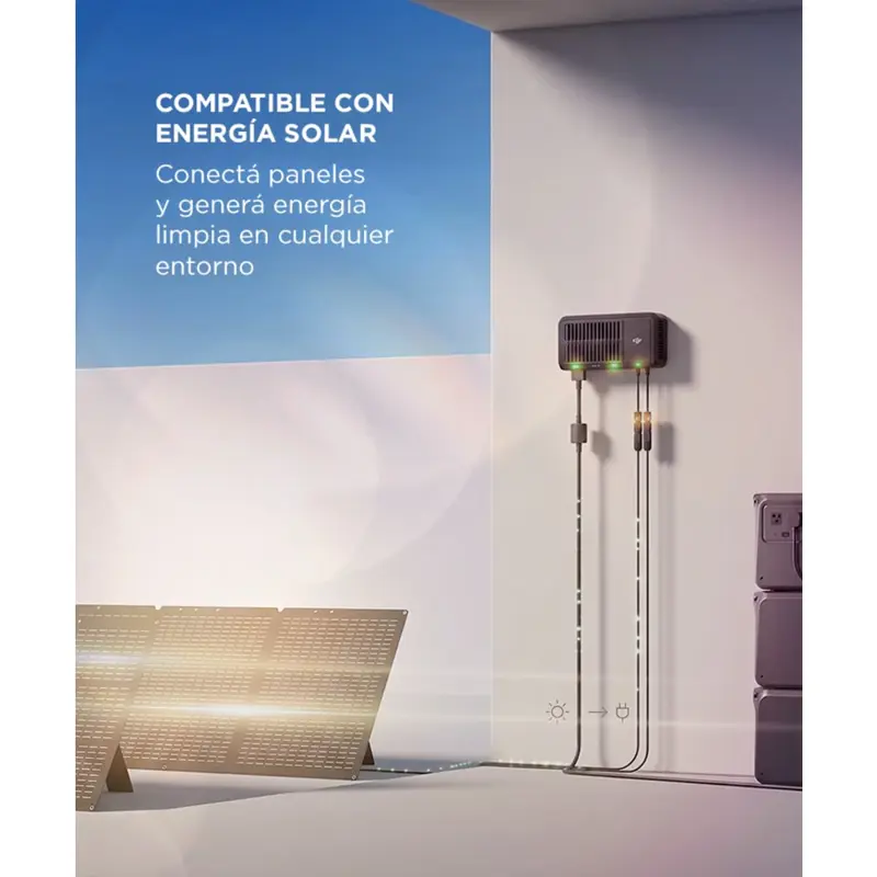 Cargador Súper Rápido Para Vehículos Solar DJI Power 1800W