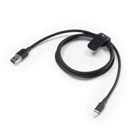 Cable UsbA A Lightning 1 Mts Negr...