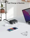 Estación de carga Anker 525 7-en-1 USB C Power Strip para iPhone