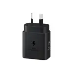 Adaptador Samsung 25w Usb Tipo C Negro Con Cable