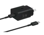 Adaptador Samsung 25w Usb Tipo C Negro Con Cable