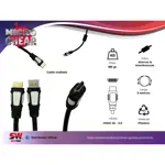 Cable HDMI a HDMI 4K 3D Mallado V2.0 - 3 Metros | Skyway