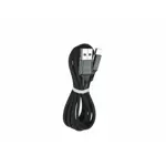 Cable Tipo C - USB - 3 Amper Mallado + FIchas Metalicas