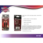 Cable Tipo C - Tipo C | 3 Amper Mallado + Fichas Metalicas