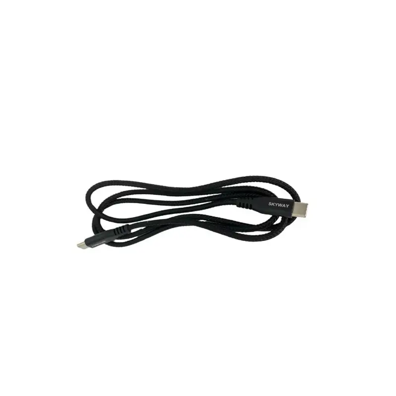 Cable Tipo C Tipo C | 3 Amper Mallado + Fichas Metalicas