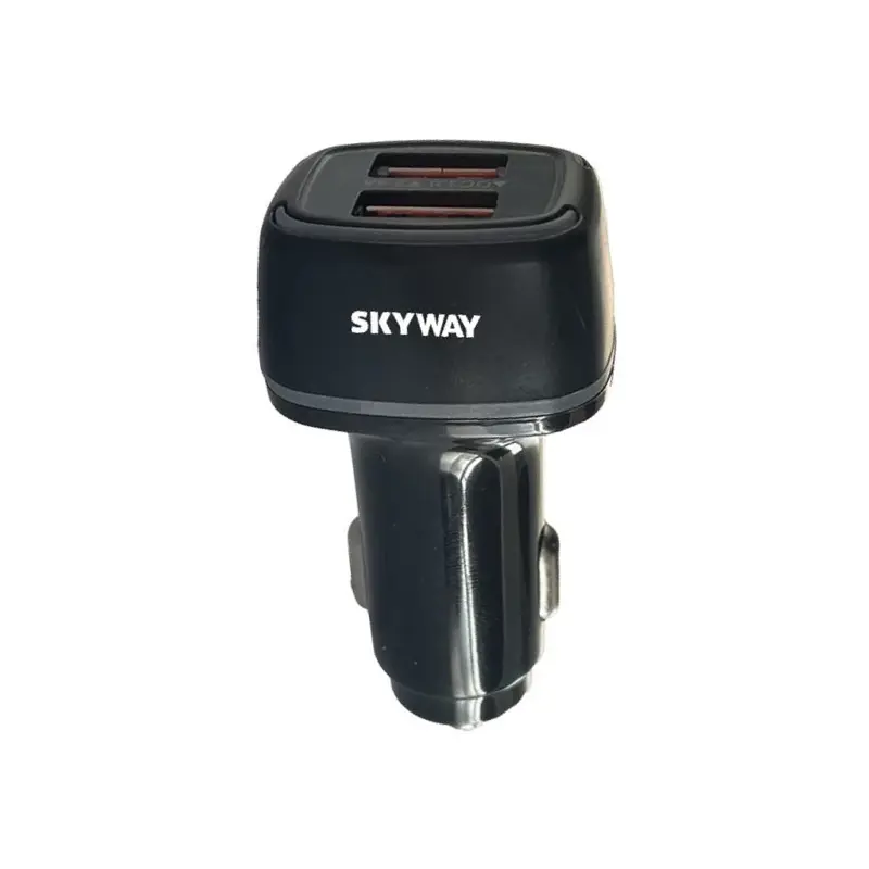 Cargador de Auto 2 Salidas ( Qc3.0+usb2.0) 2.4a 6056