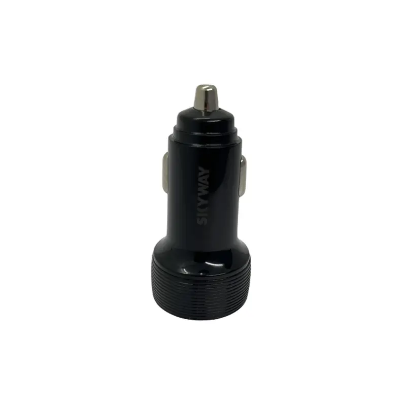 Cargador de Auto 2 Salidas (Usb Tipo C + Qualcomm 3.0)