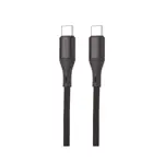 CABLE USB TIPO C A TIPO C 100W PD CHIP EMARKER IC 480MBPS  NEGRO