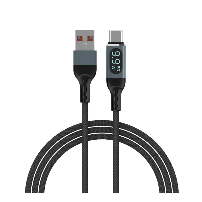 Cable Digital USB a Tipo C 6 Amperes 1 Metro (Muestra