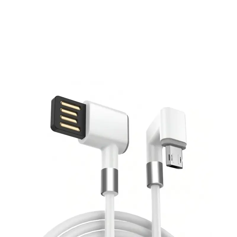 Cable Gamer Curvo | Micro USB | 2.4 Amper | P/ Juegos