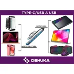Adaptador Hub Usb C A Usb Compatible Notebook Mac Macbook Laptop Dehuka