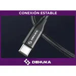 Cable De Carga Rapida Usb C A Usb C 66w Reforzado 1 Metro Dehuka
