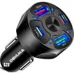 Dehuka Cargador Para Auto Usb Tipo C Carga Rapida 4 Puertos Dehuka