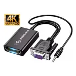 Cable Adaptador Conversor Vga A Hdmi Full Hd Audio Usb Convertidor Monitor Hdmi Dehuka