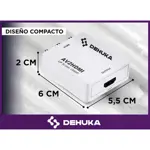 Conversor Rca Av2 A Hdmi 720p 1080p Compatible Consolas Pc Laptops Ps2 Wii Dvd Dehuka