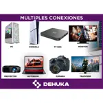Adaptador Hdmi Vga A Hdmi 4k Full Hd Dehuka