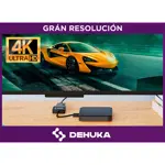 Adaptador Hdmi Vga A Hdmi 4k Full Hd Dehuka