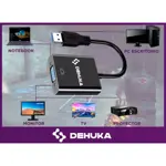 Adaptador Cable Usb 3.0 A Vga Extender Duplicar Pantalla Dehuka
