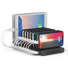 Alxum Estación De Carga Usb De 10 P...