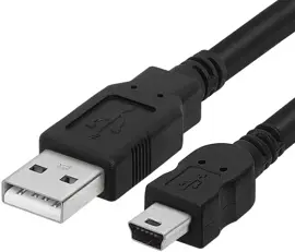 Cable Mini Usb 5 Metros Negro
