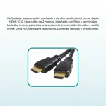 Cable HDMI 5 Metros V2,0 con Filtros 2160P Global