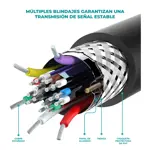 Cable HDMI 5 Metros V2,0 con Filtros 2160P Global