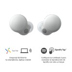 Auriculares Bluetooth Inalambricos In Ear SONY WF-LS900/WCUC color Blanco