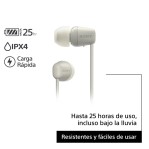 Auriculares In ear Bluetooth inalámbricos - WI-C100 Beige