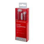 Auriculares Motorola Earbuds 105 White