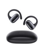 Auriculares Bluetooth QCY T30 Blanco con Diseño Abierto, Ganchos Deportivos y 12h de Batería Negros