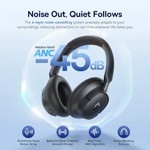 Auriculares Inalámbricos Baseus ANC 80h Bluetooth Black