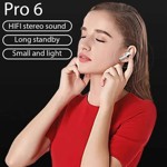 Auriculares Inalámbricos Bosebye Air Pro 6 con Sonido HIFI 