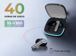 Auriculares Inalámbrico Gamer In-ear Carrello C5 Color Negro