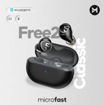 Auriculares Soundpeats Free 2 Classic Negros