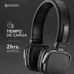 Auricular Inalámbrico Suono Vincha BT 5.4 Almohadillas Soft