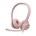 AURICULAR CMIC LOGITECH CLEAR CHAT COMFORT USB H390 ROSE(PN 981-001280)